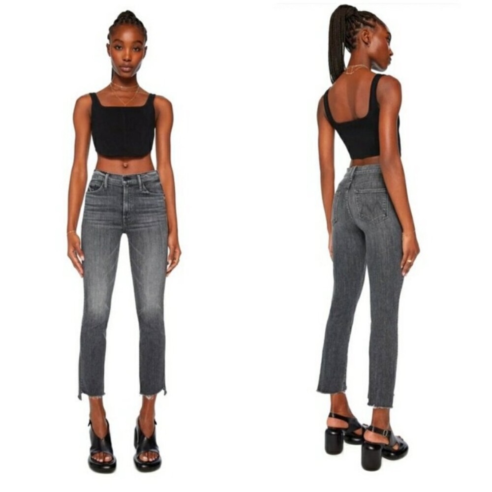 NWT Mother The Insider Crop Step Fray sz 24